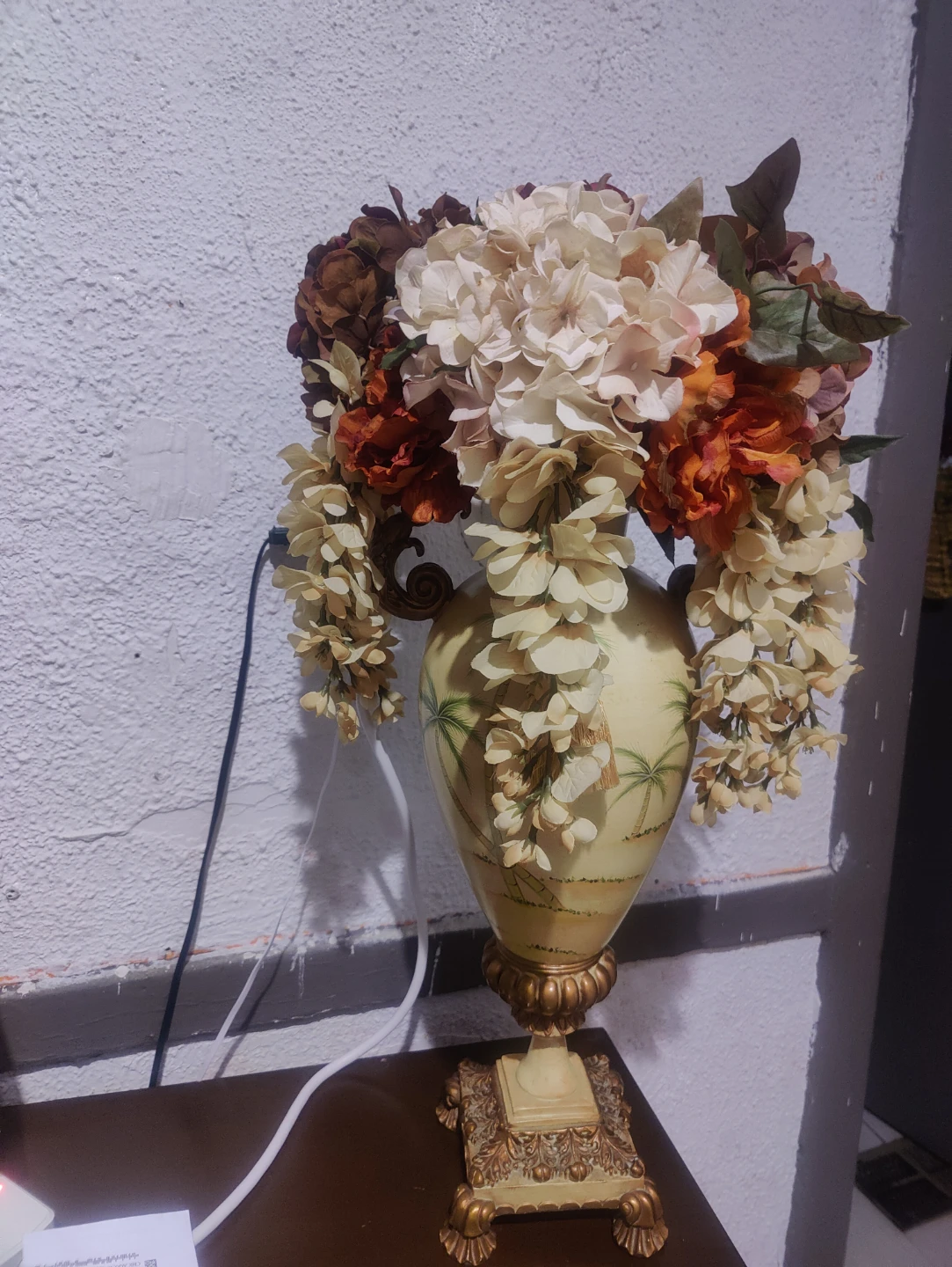 Decorative Vase with Faux Flowers - photo 2