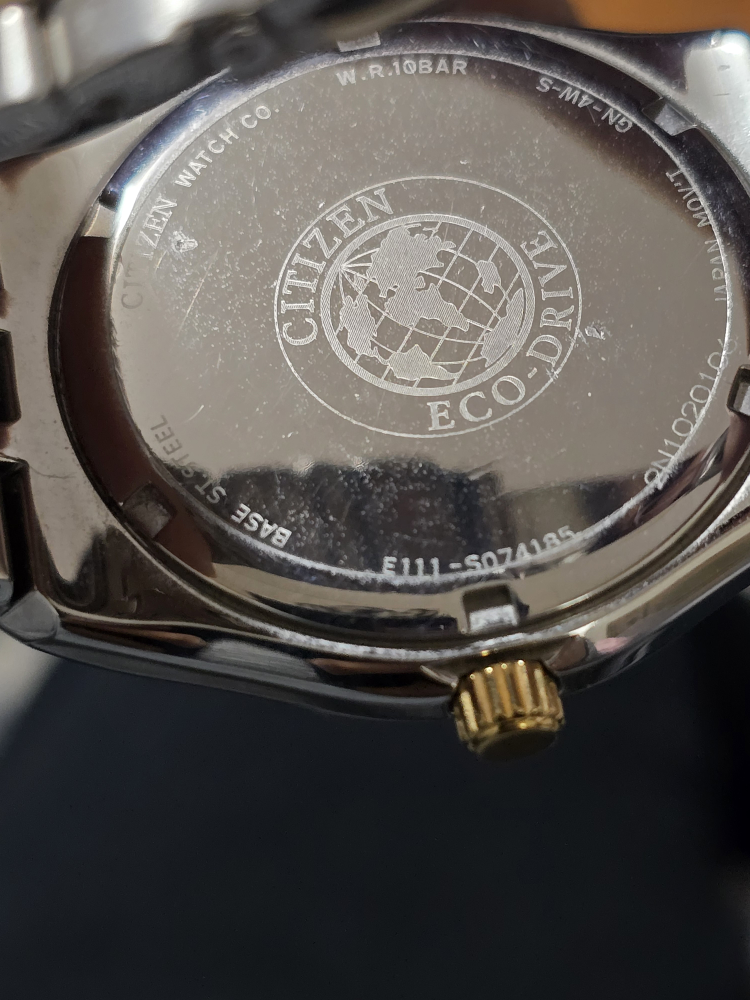 Citizen Eco-Drive WR 100 Watch - Two-Tone - photo 2