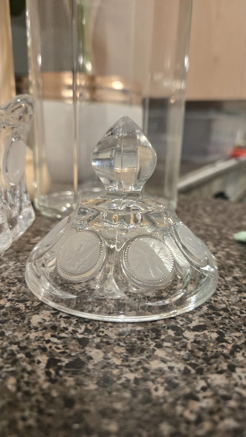 Fostoria Glass Candy Dish with Lid - photo 2