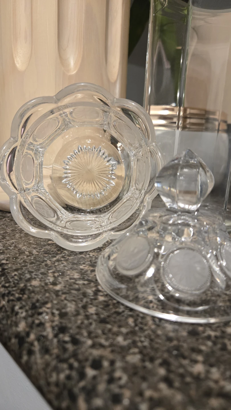 Fostoria Glass Candy Dish with Lid - photo 4