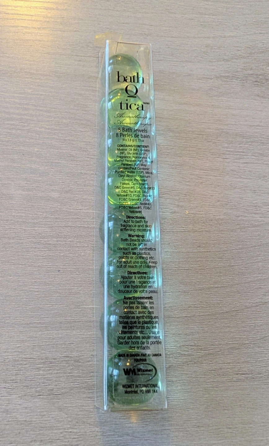 Brand New Bath-tíca 8 Aromatherapy Bath Jewels
