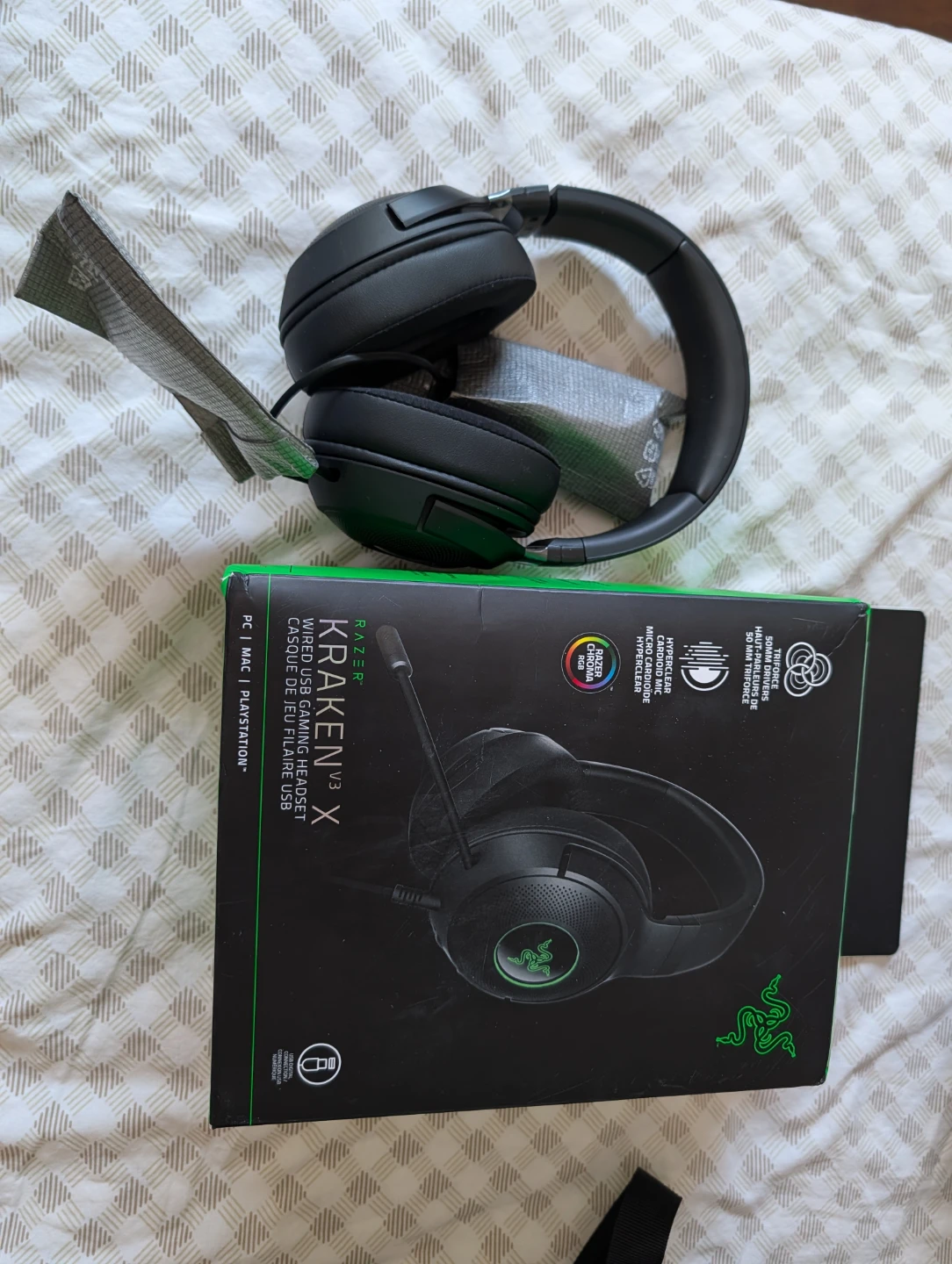 New Razer Kraken V3 X Wired USB Gaming Headset - photo 2