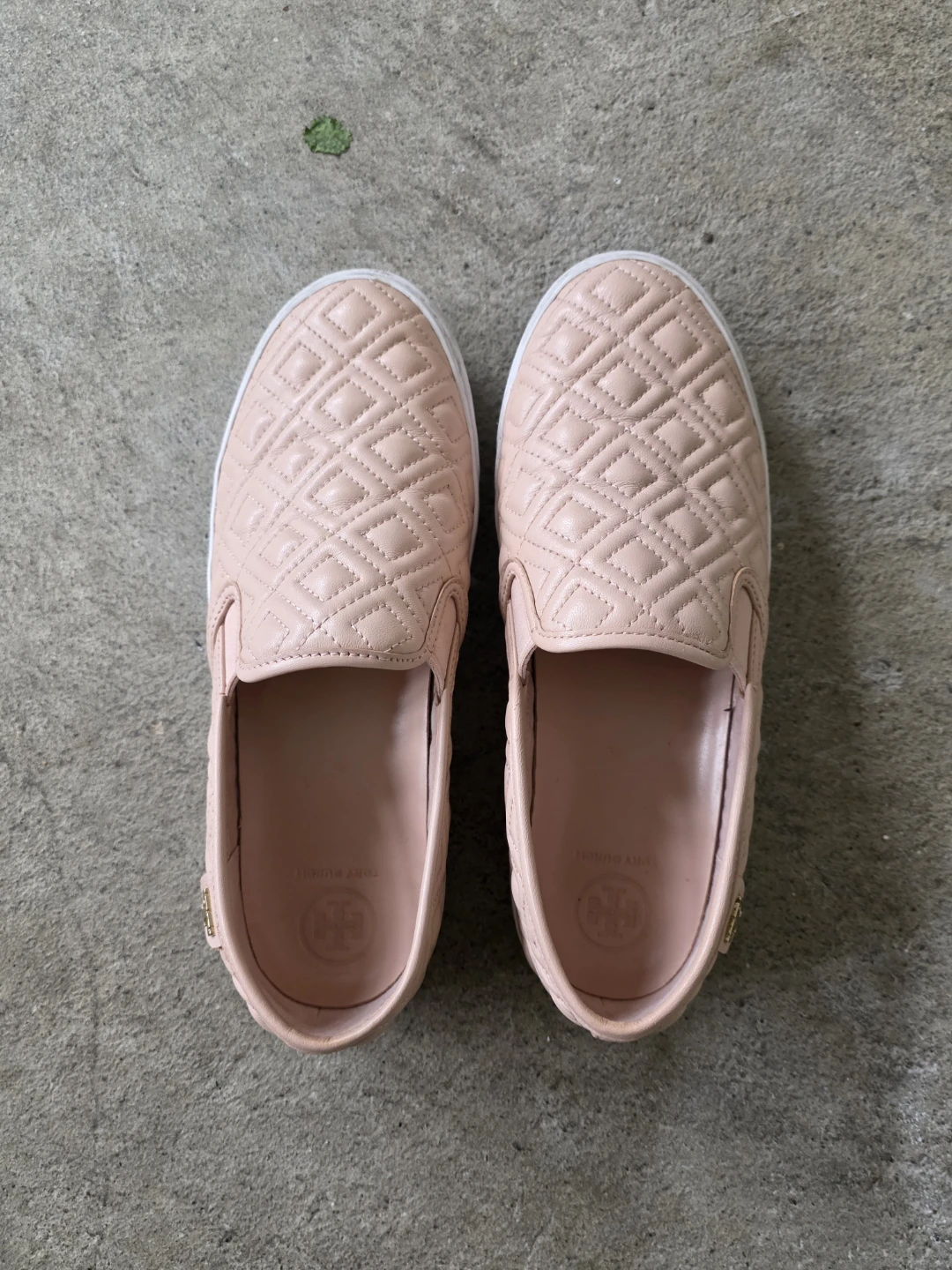 Tory Burch Pink slip ons 8