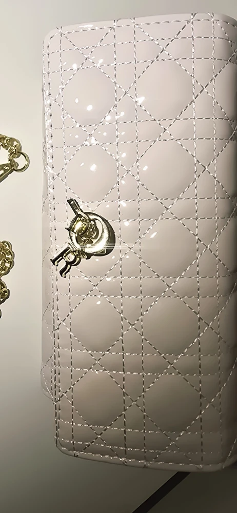 Dior Patent Leather Wallet with Chain - photo 3