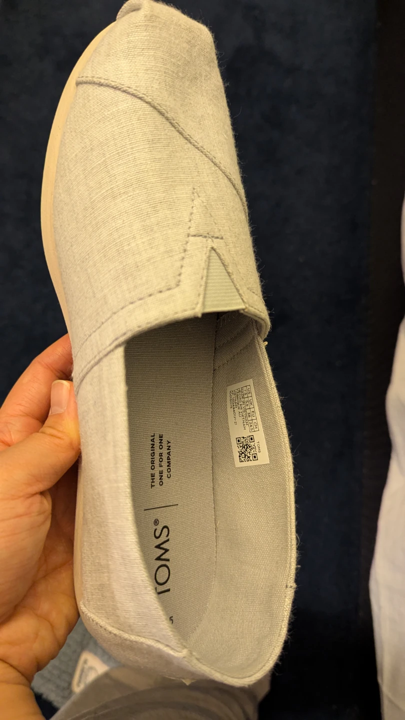 NEW!! TOMS Women's Alpargata Slip-On Shoes - Size 7.5 - photo 2