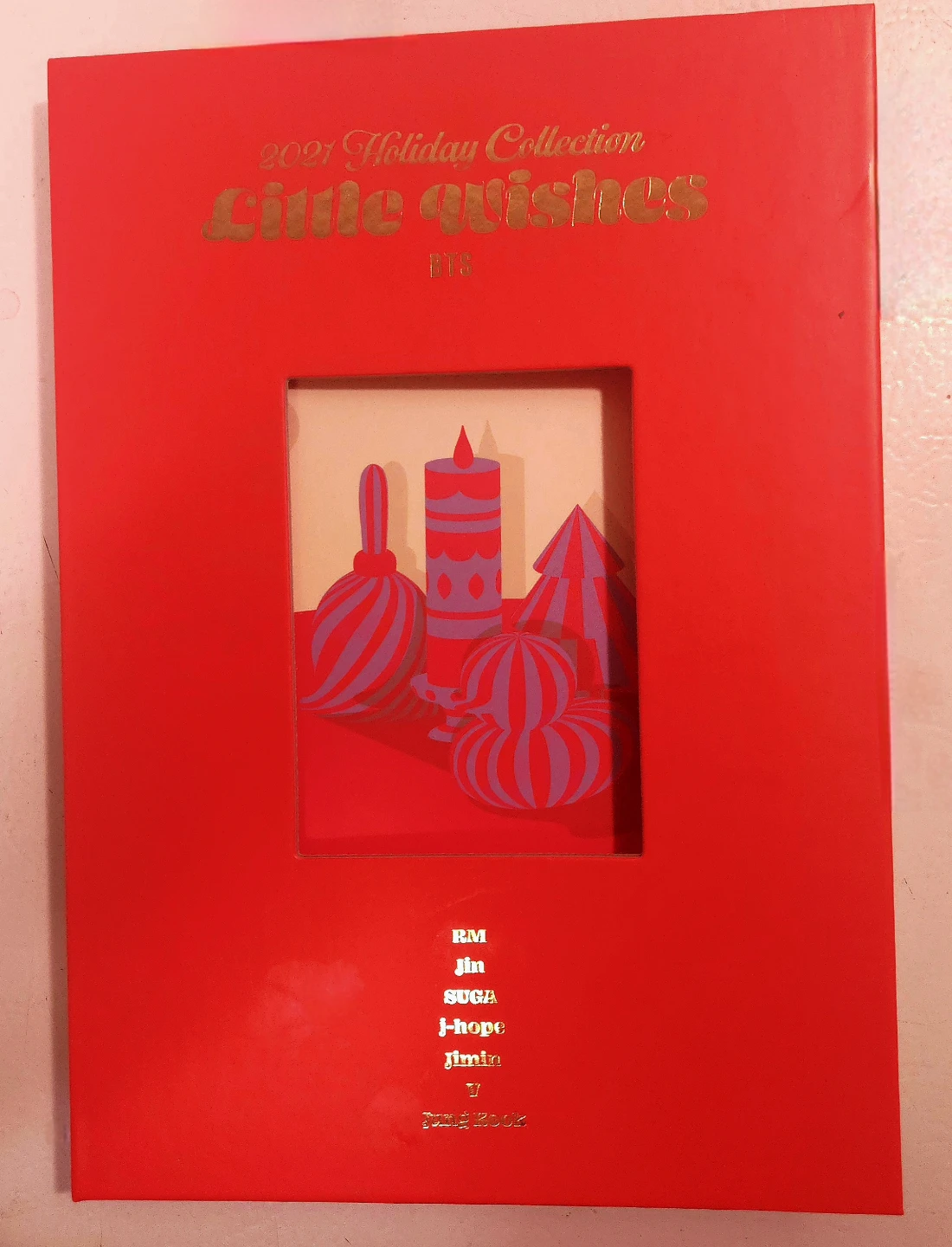 🏆Official BTS 2021 Holiday Collection Little Wishes Photo Book - photo 2