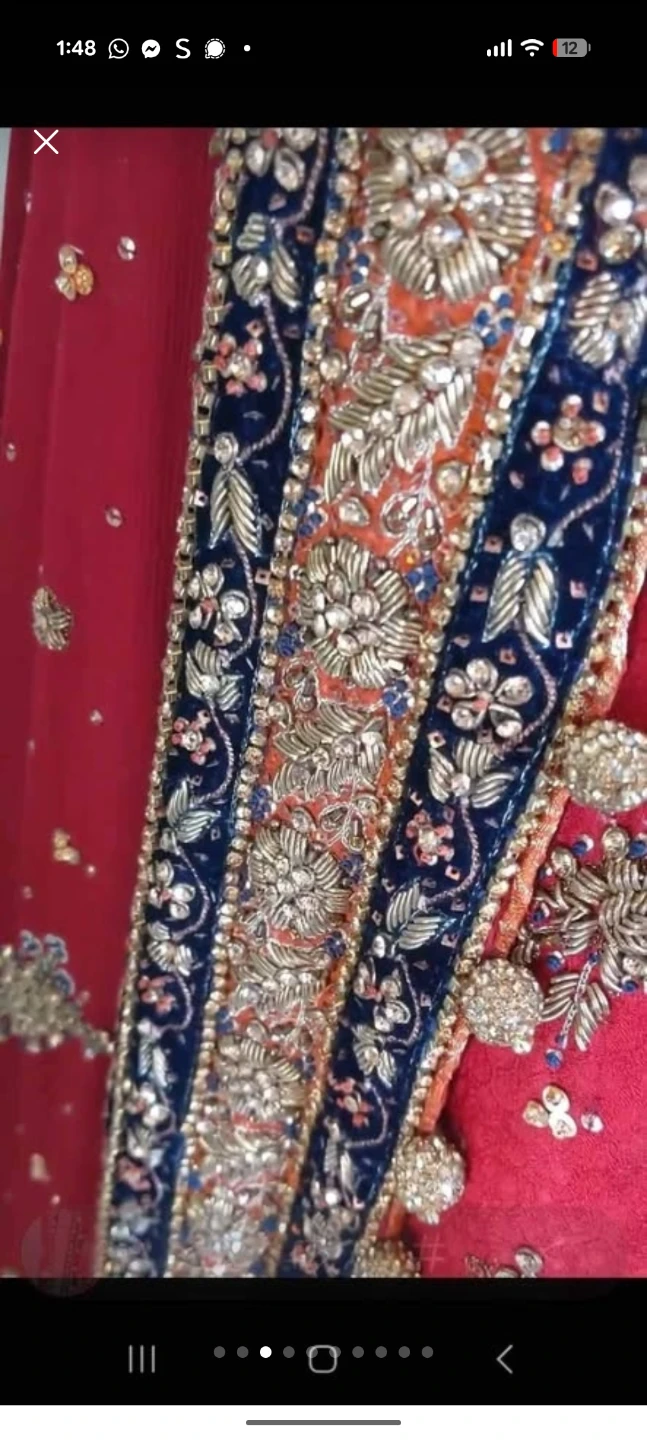Beautiful pakistani Indian Bridal lehenga - worn once - photo 5