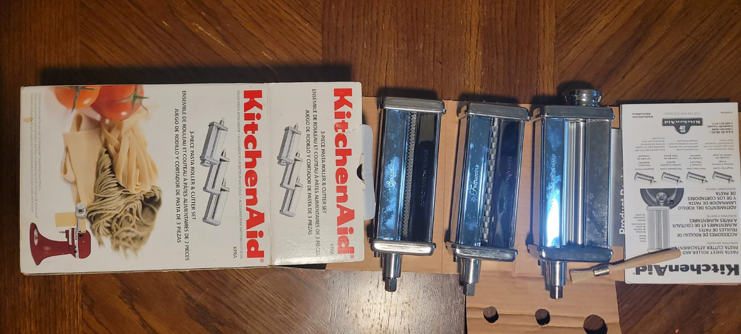 KitchenAid 3-Piece Pasta Roller & Cutter Set - photo 2