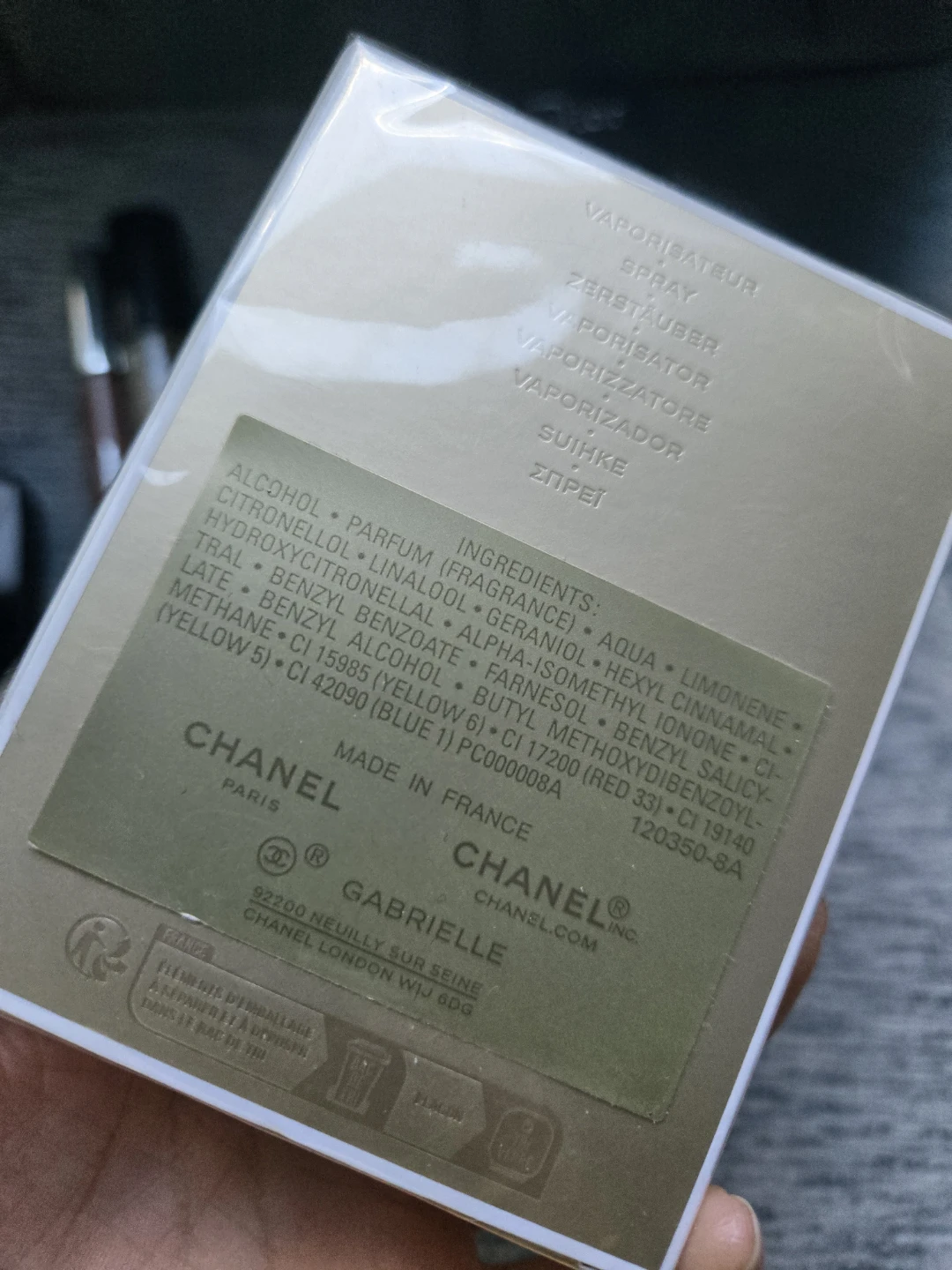 Authentic Chanel Gabrielle L'Eau Eau de Toilette 1.7 oz - photo 3