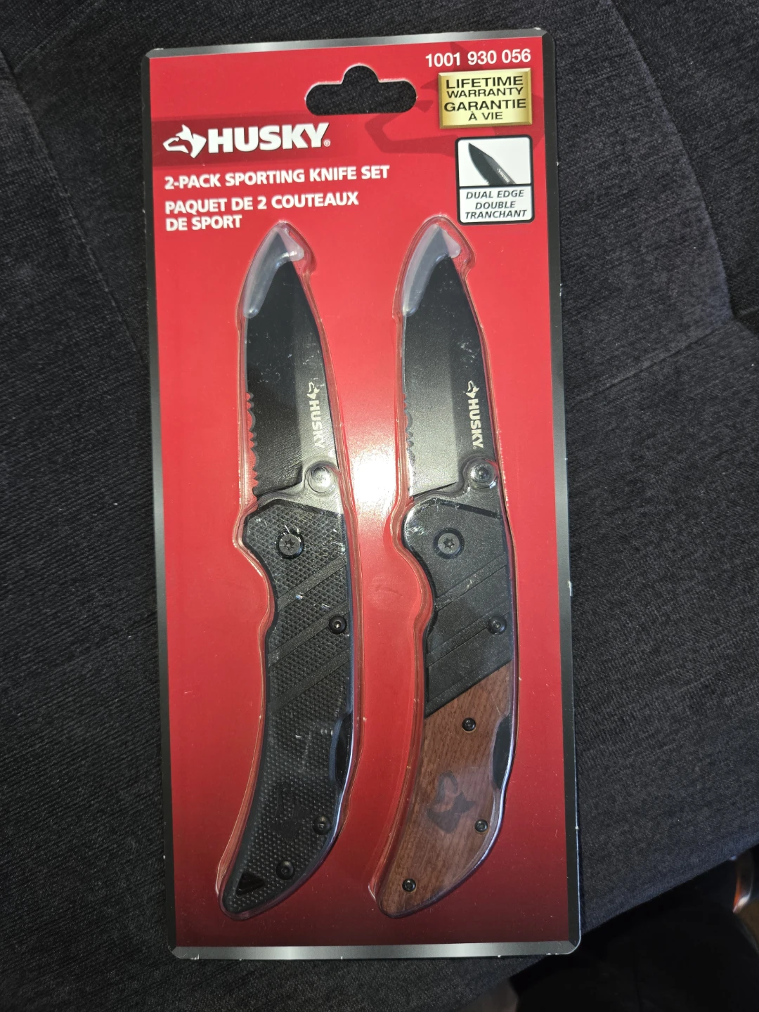 Husky 2-Pack Sporting Knife Set