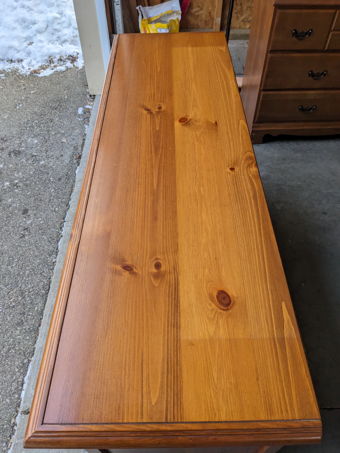 PPU-6 Drawer Lowboy Dresser in Pine - photo 4