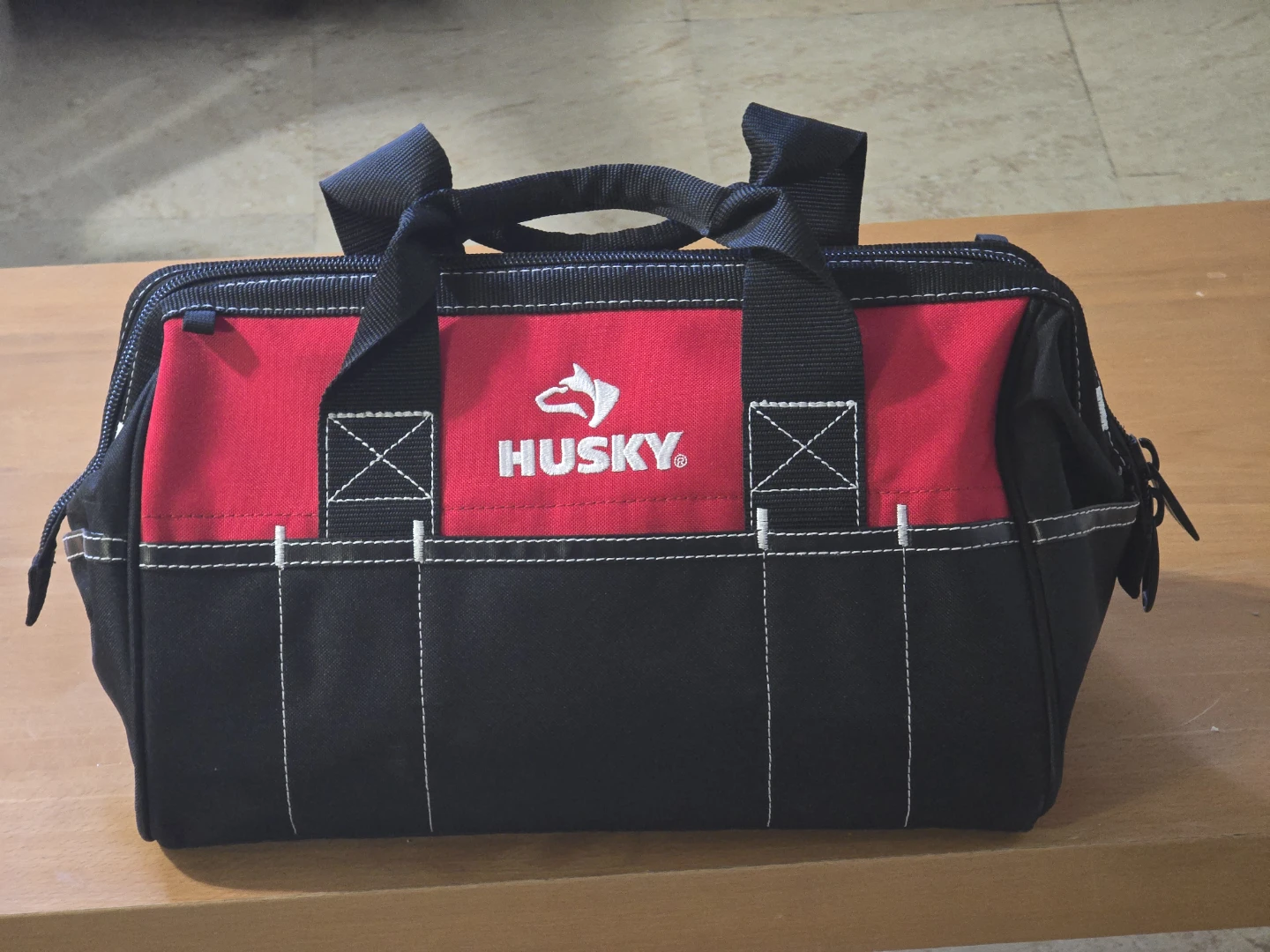 Husky Red and Black Tool Bag