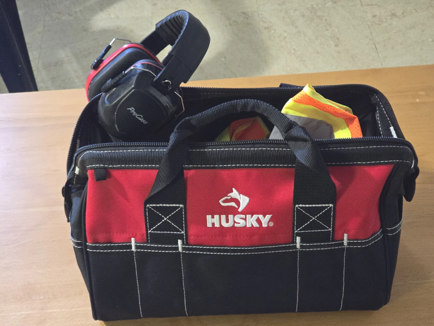 Husky Red and Black Tool Bag - photo 2