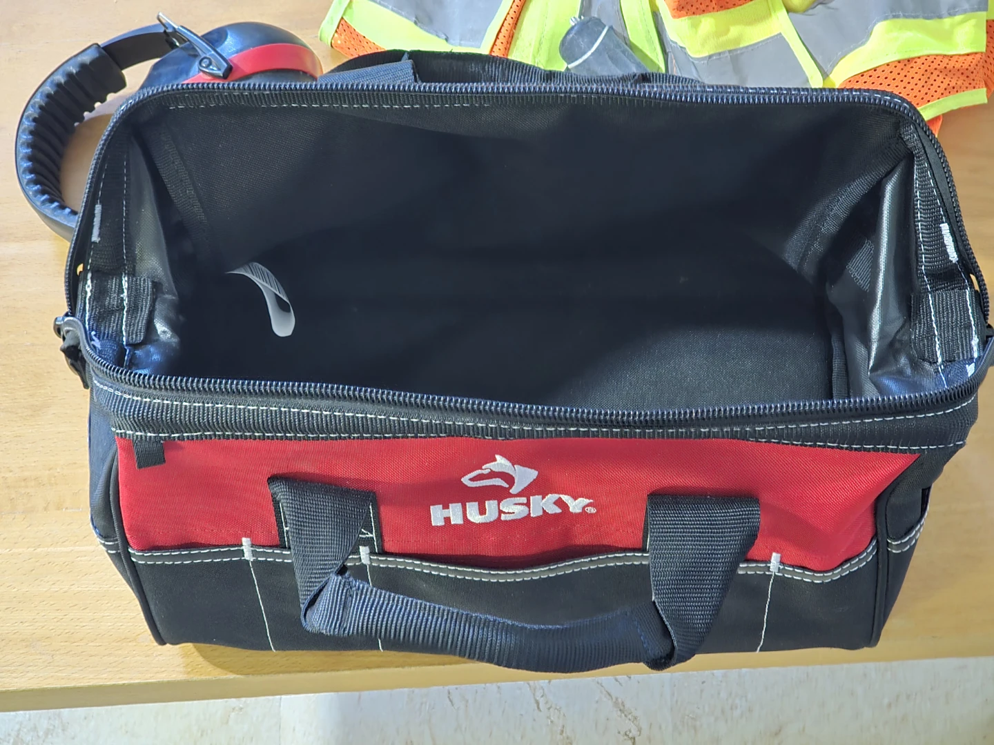 Husky Red and Black Tool Bag - photo 3