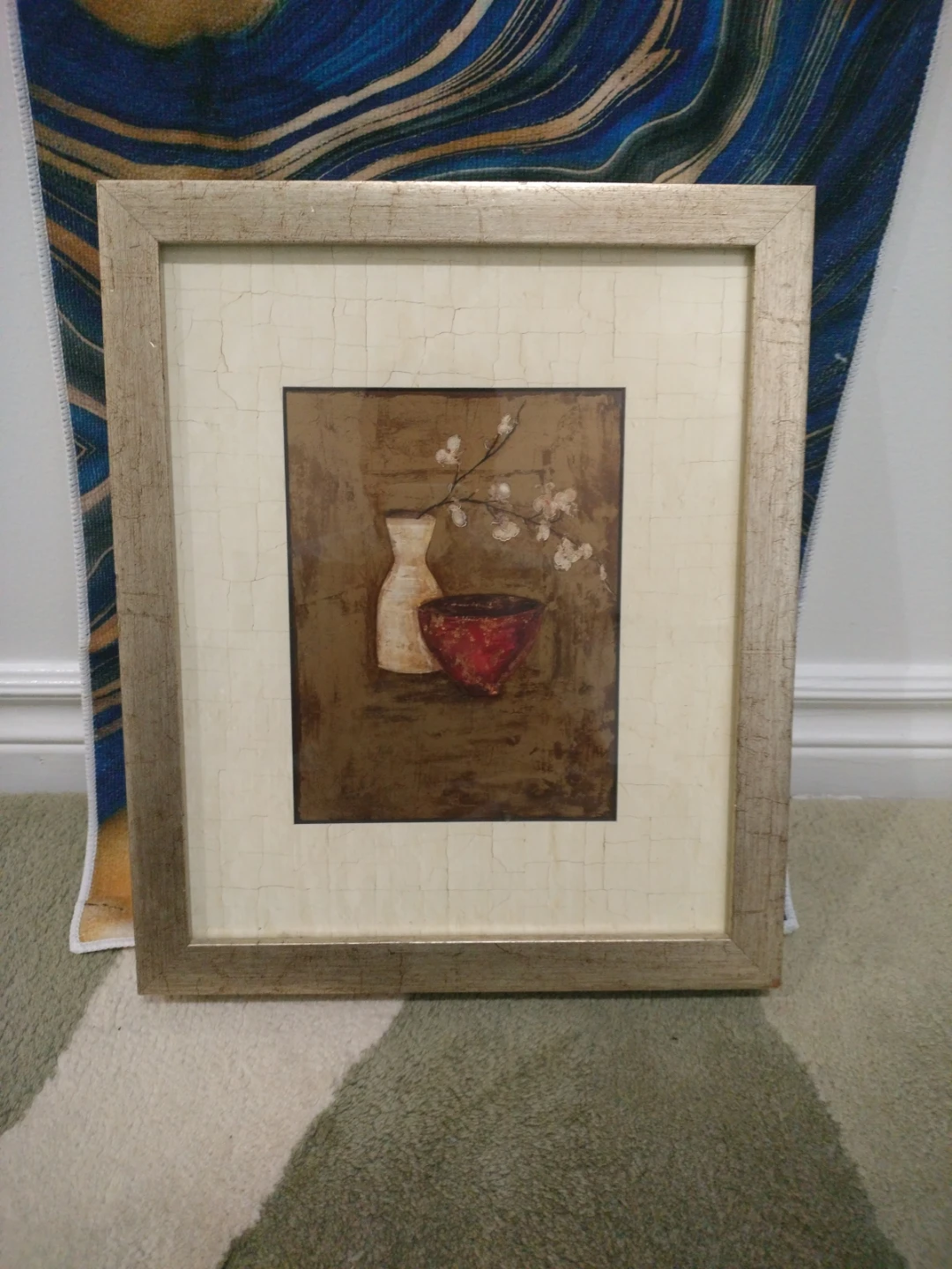 Framed Art Print - Vase and Bowl Still Life