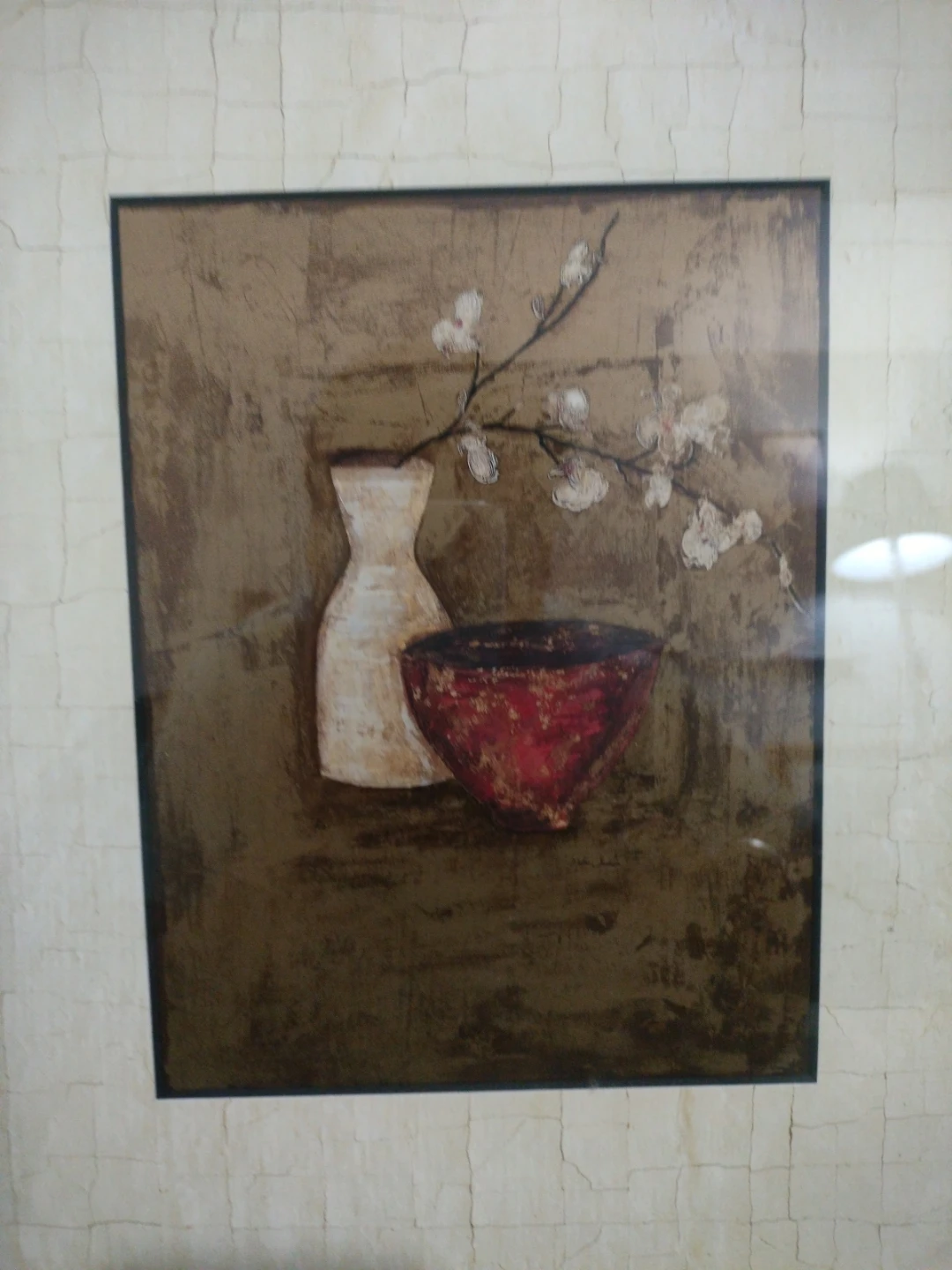 Framed Art Print - Vase and Bowl Still Life - photo 2