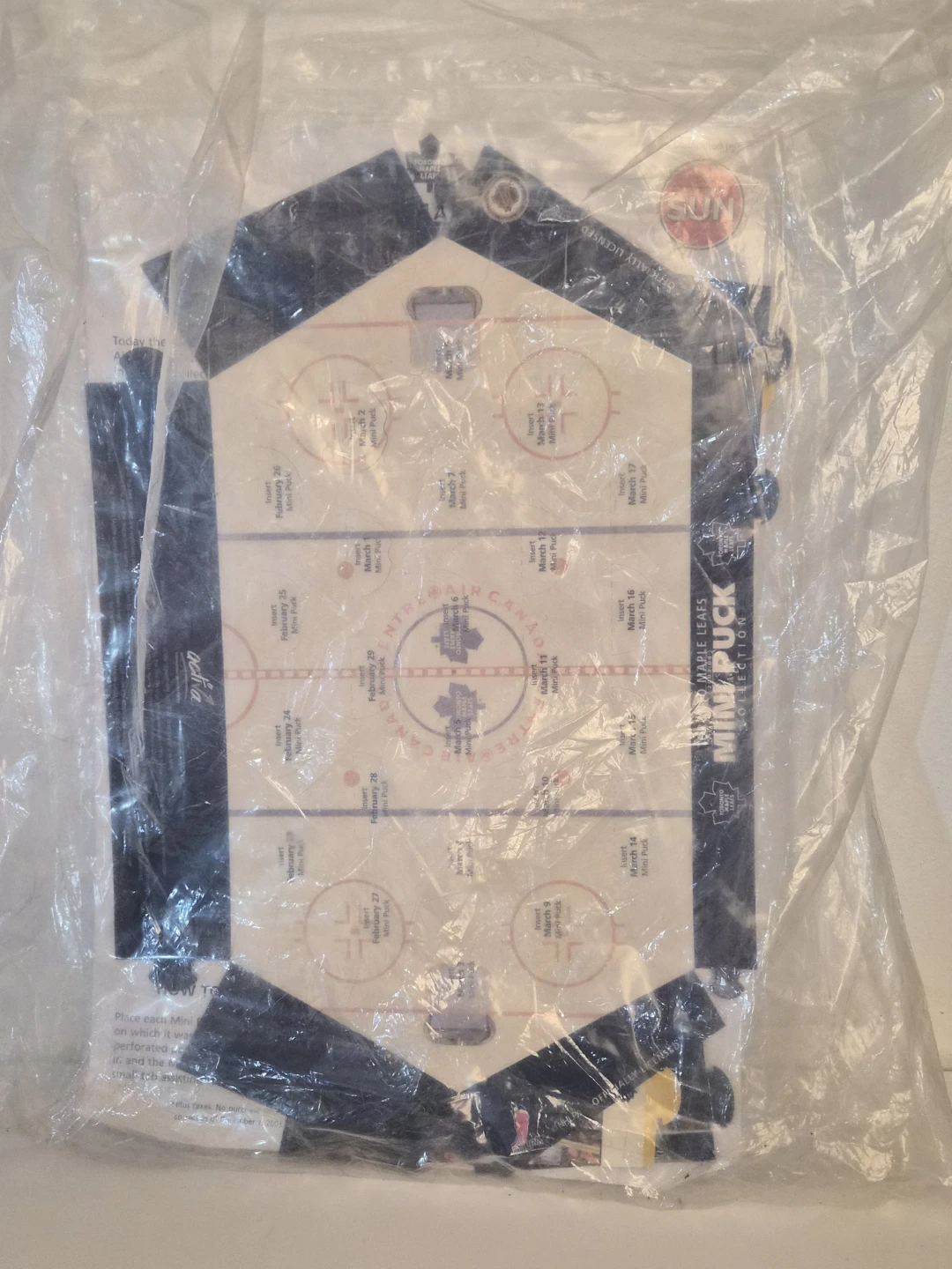 🏆Toronto Maple Leafs Mini Puck Collection 2003/04 - photo 2