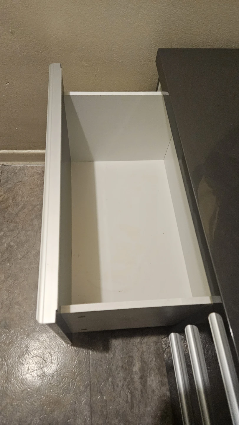 IKEA Besta Burs Grey media console with drawers - photo 2