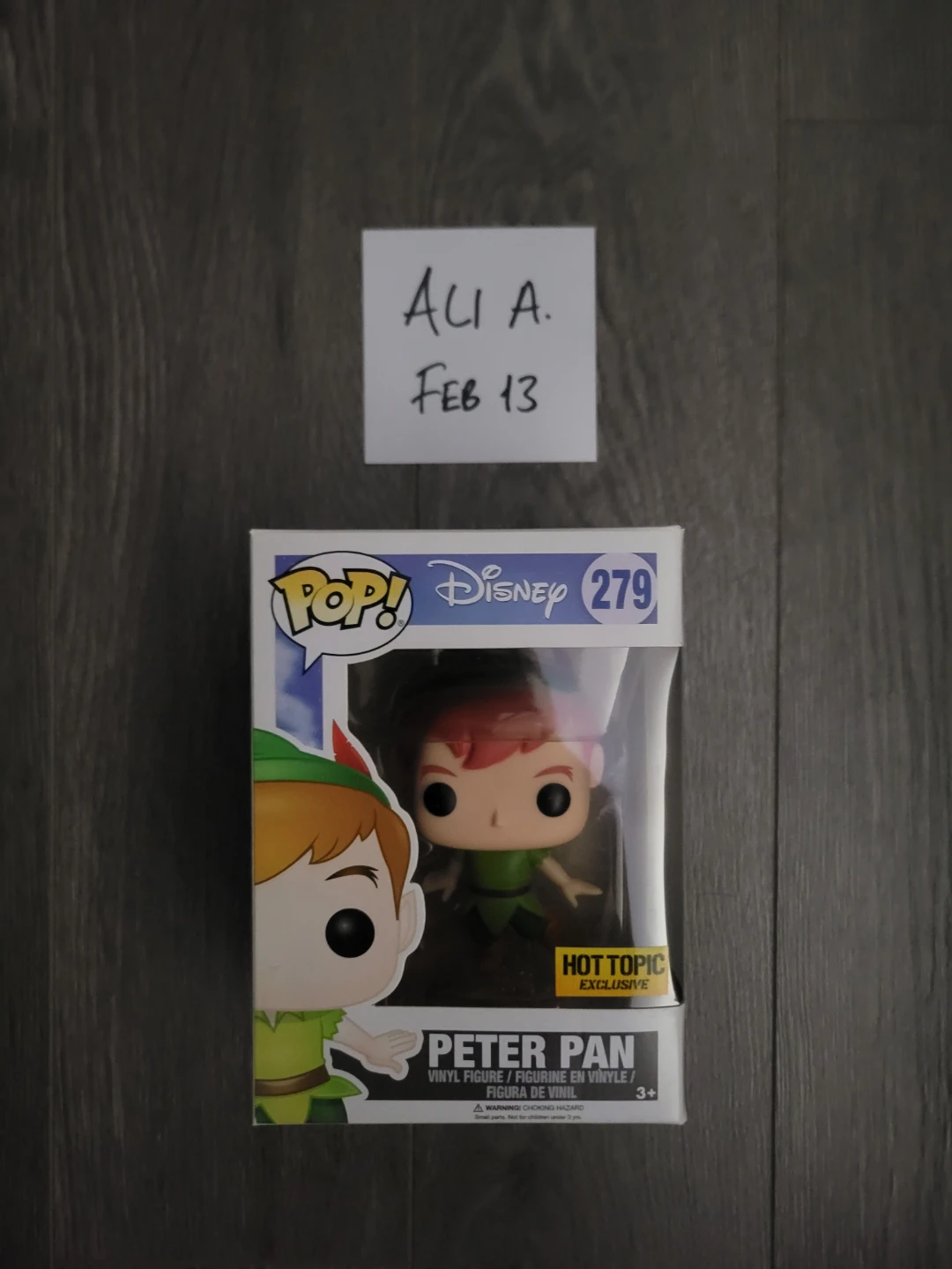 Funko Pop! Disney Peter Pan #279 Hot Topic Exclusive