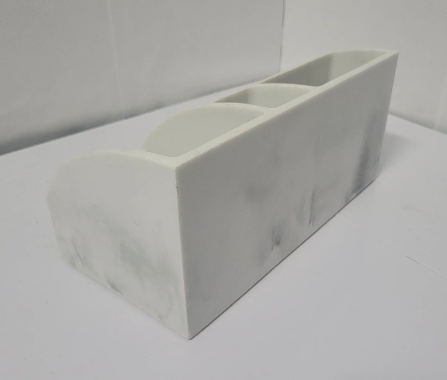 Marble Style Desk Stone Organizer - photo 2