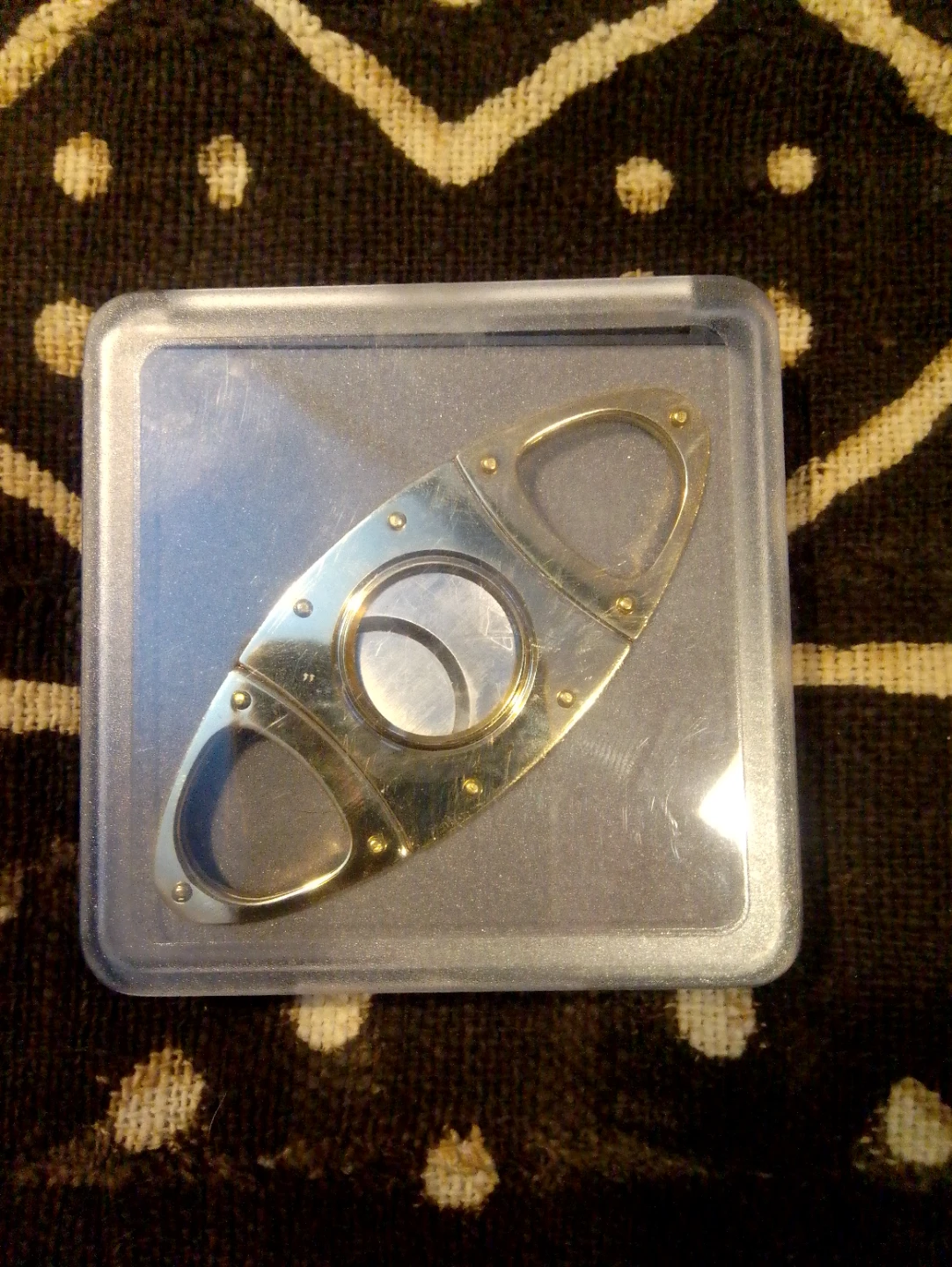 Gold Cigar Cutter