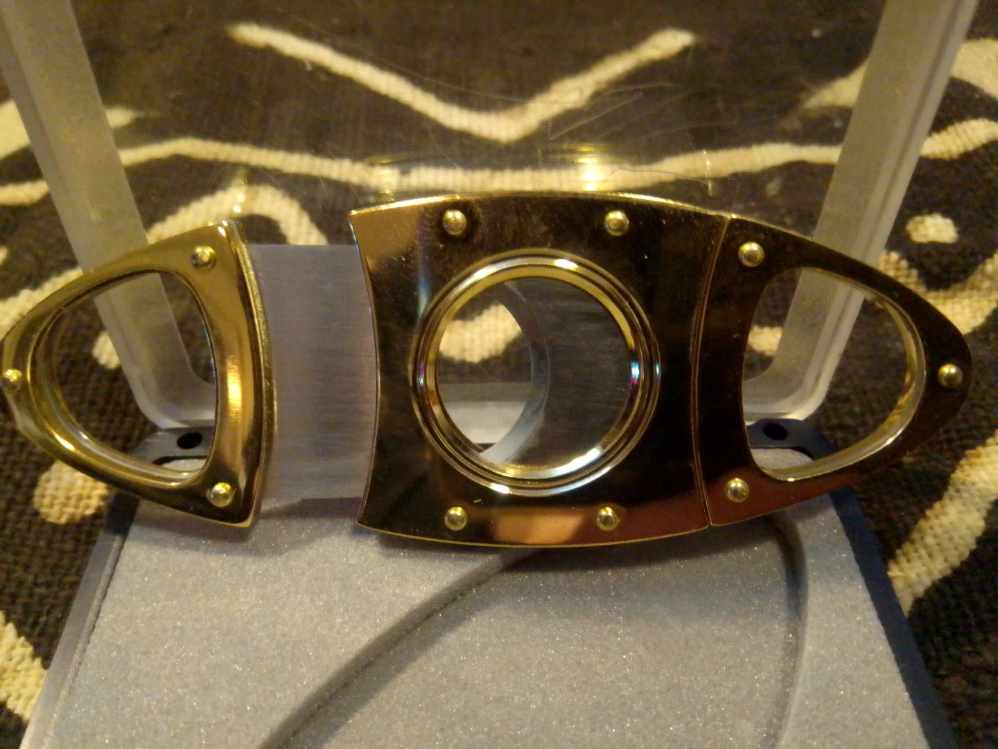 Gold Cigar Cutter - photo 2