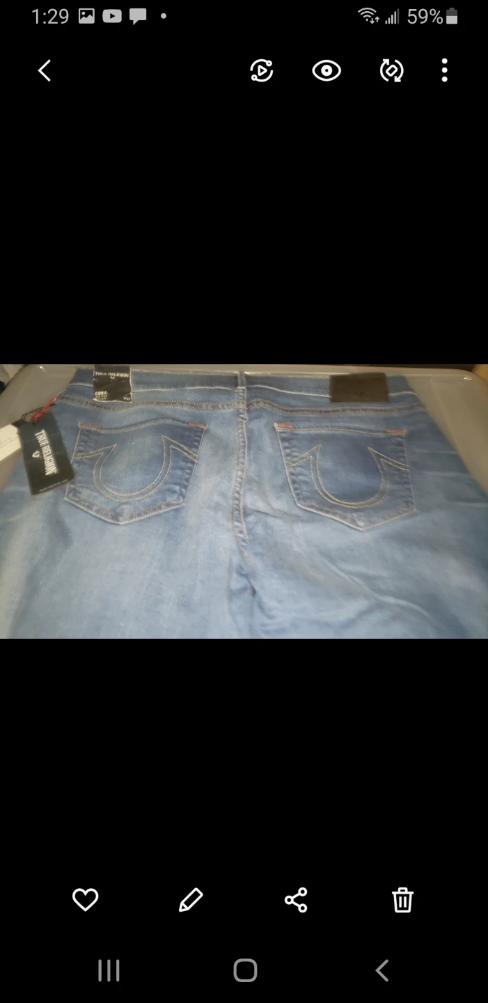 True Religion "The Ginger" Bootcut Jeans - photo 2