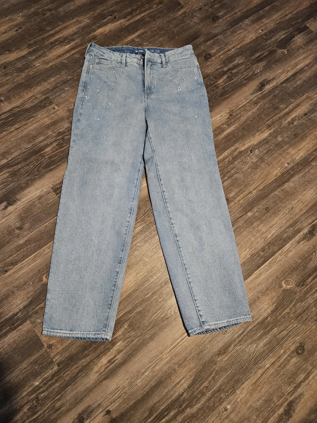 Old Navy High-Waisted Wide-Leg Jeans - Size 10
