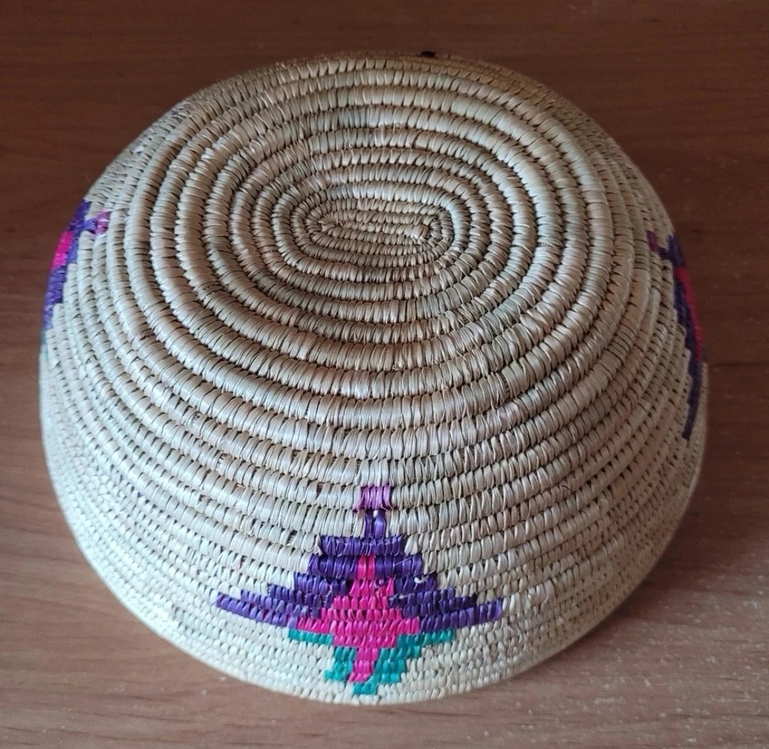 Handwoven Tribal Basket - photo 4