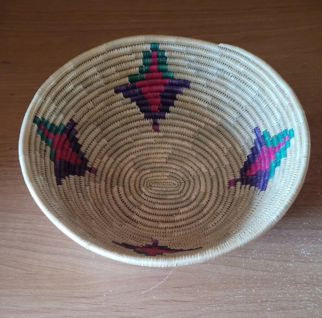Handwoven Tribal Basket - photo 5