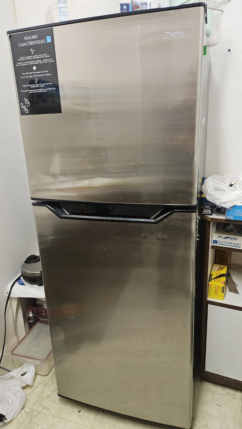 Danby Stainless Steel Refrigerator 10.1 cu ft