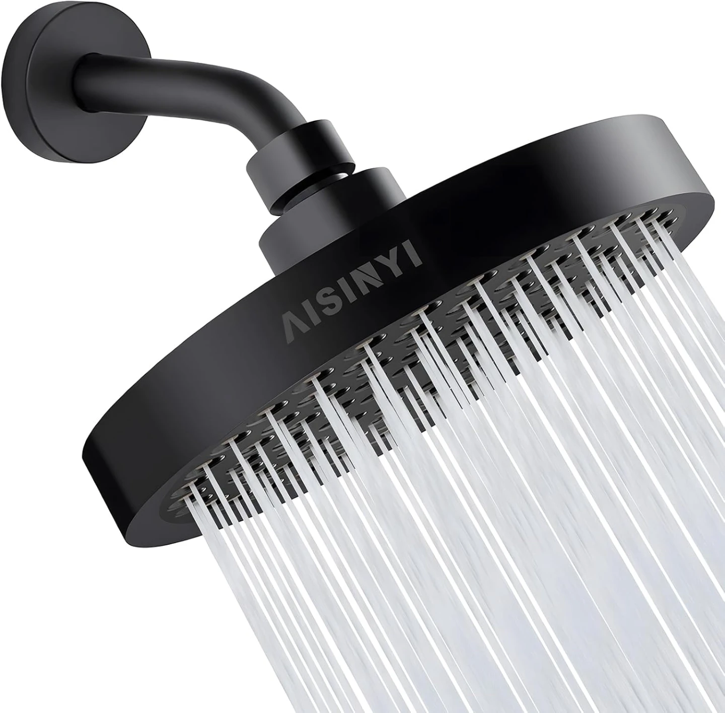 Brand New Sealed Matte Black Rainfall Shower Kit For Sale - photo 4
