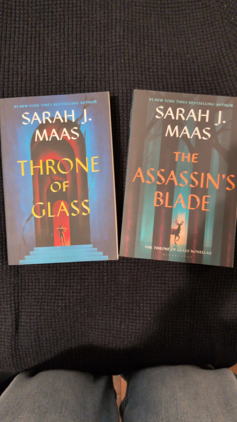 Throne of Glass and The Assassin's Blade Books by Sarah J. Maas