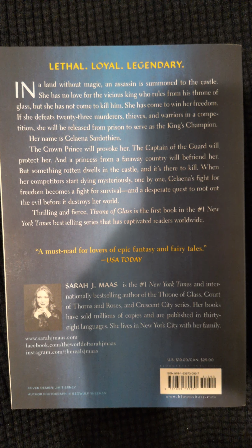 Throne of Glass and The Assassin's Blade Books by Sarah J. Maas - photo 2