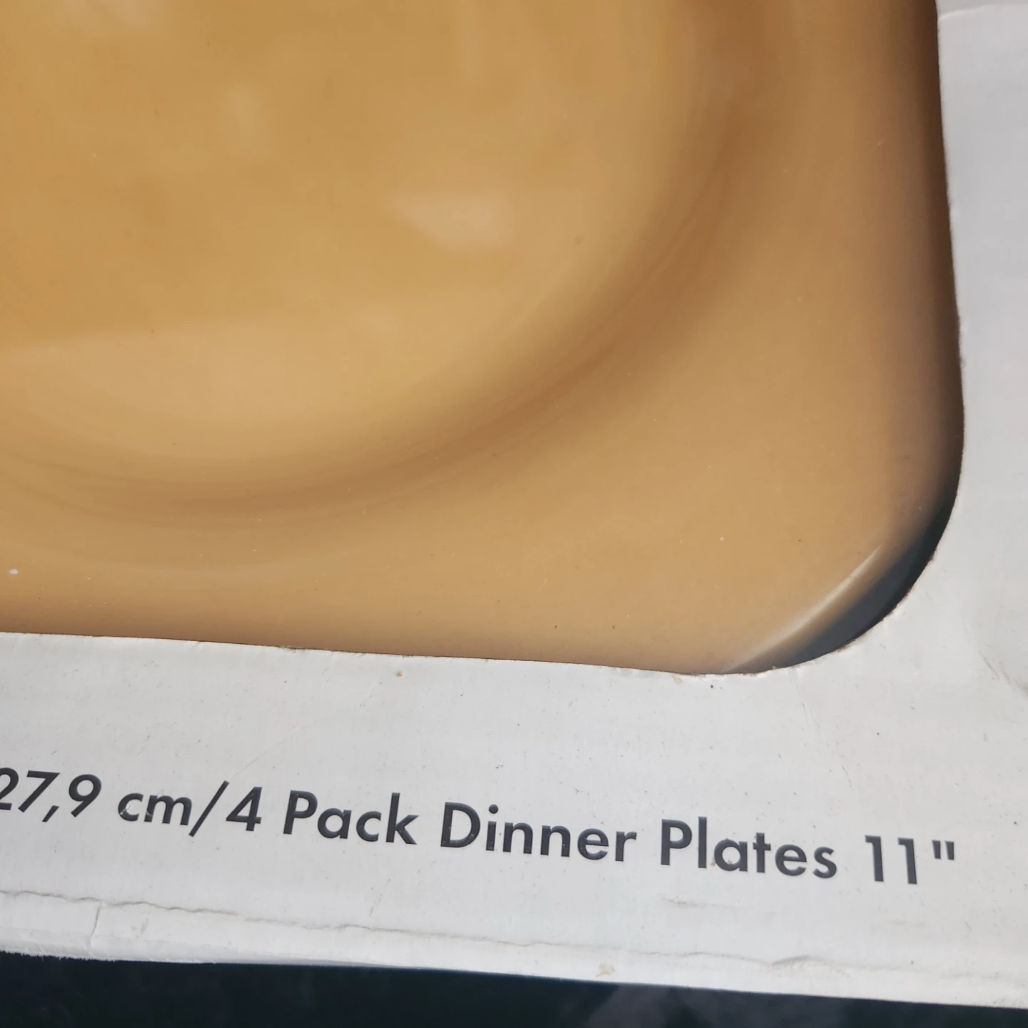 Barcelona Gold 4 Pack Dinner Plates - 11 Inch - photo 2