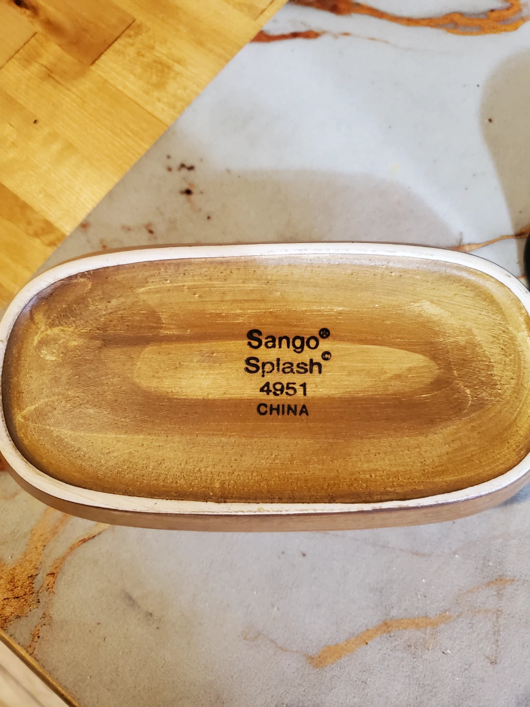 Sango Splash Salt and Pepper Shakers with Butter Dish - photo 2