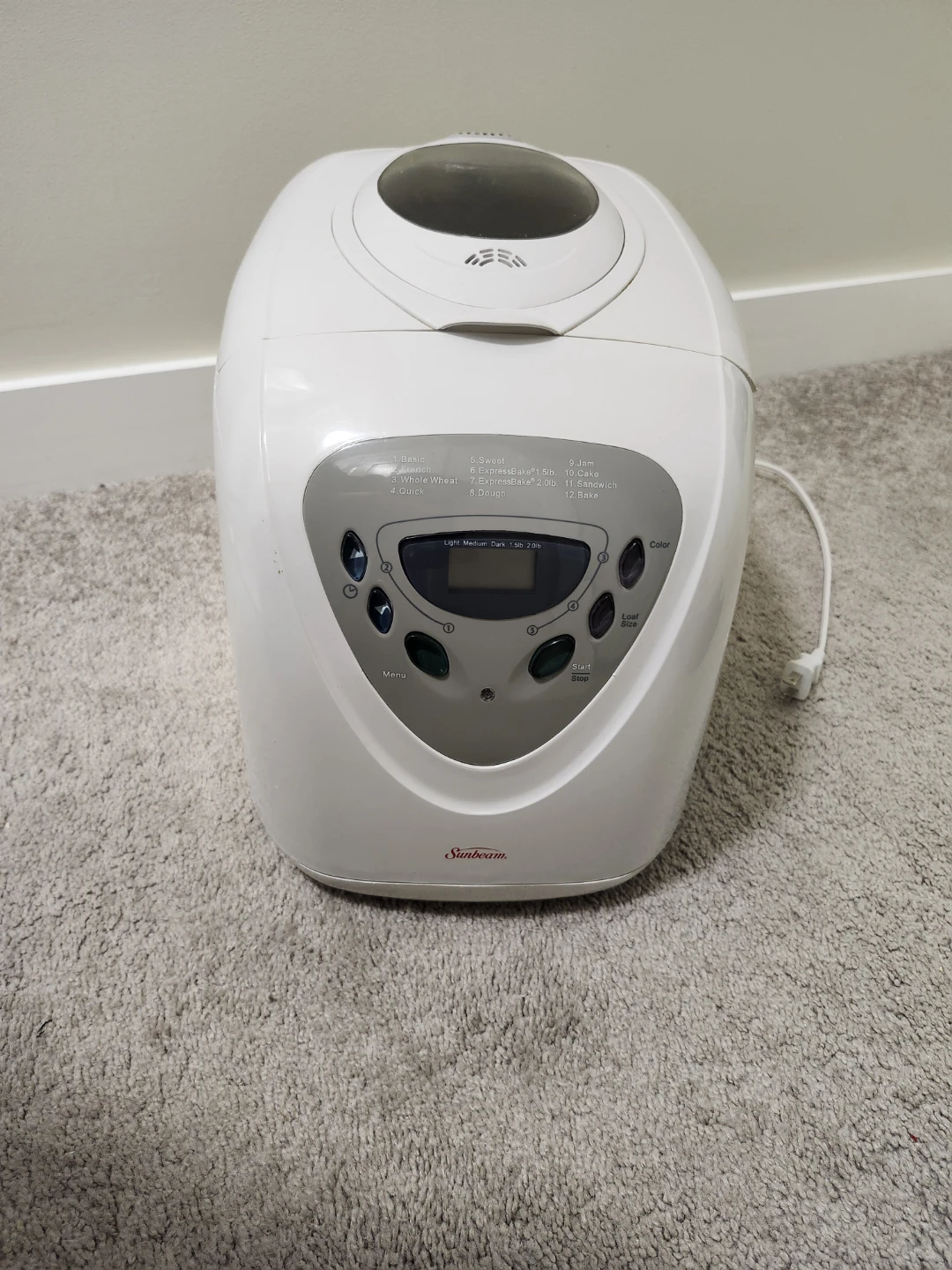 Sunbeam Bread Maker