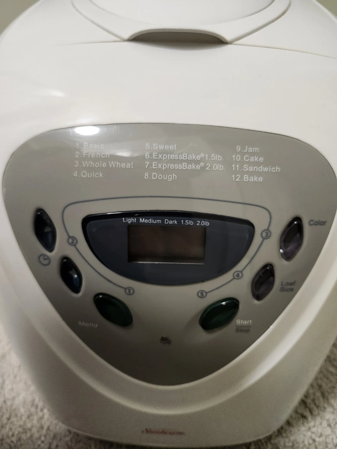 Sunbeam Bread Maker - photo 2