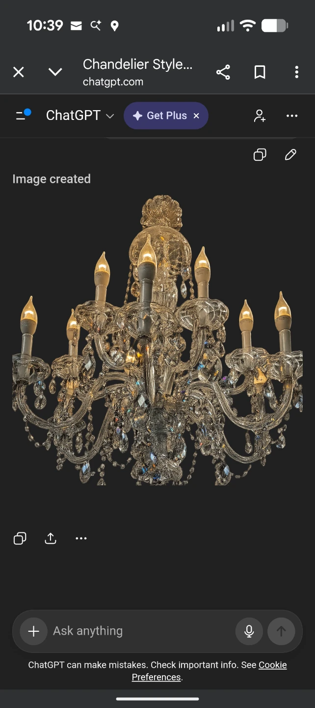 Crystal Chandelier Style Light Fixture