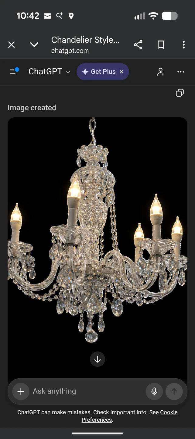 Crystal Chandelier Style Light Fixture - photo 2