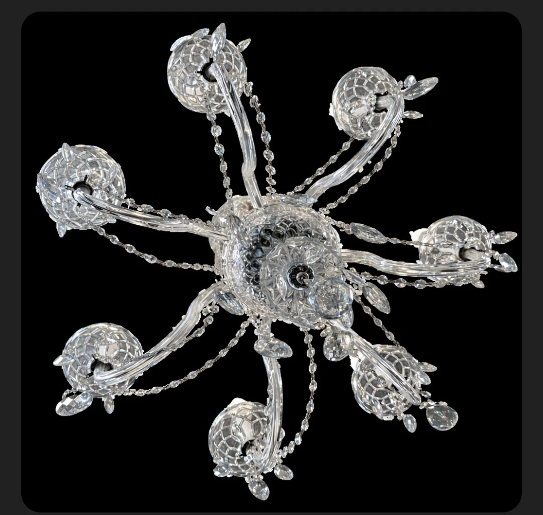 Crystal Chandelier Style Light Fixture - photo 3
