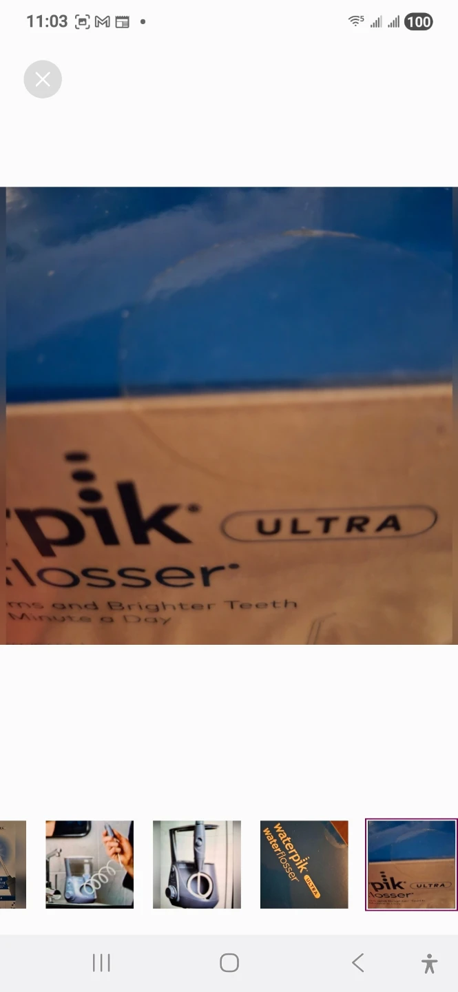 ❤️ NEW FACTORY SEALED WATERPIK TEETH FLOSSER w/ 6 TIPS - photo 3