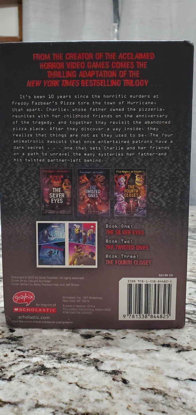 Five Nights at Freddy's: The Complete Graphic Novel Series #1-3 - photo 2