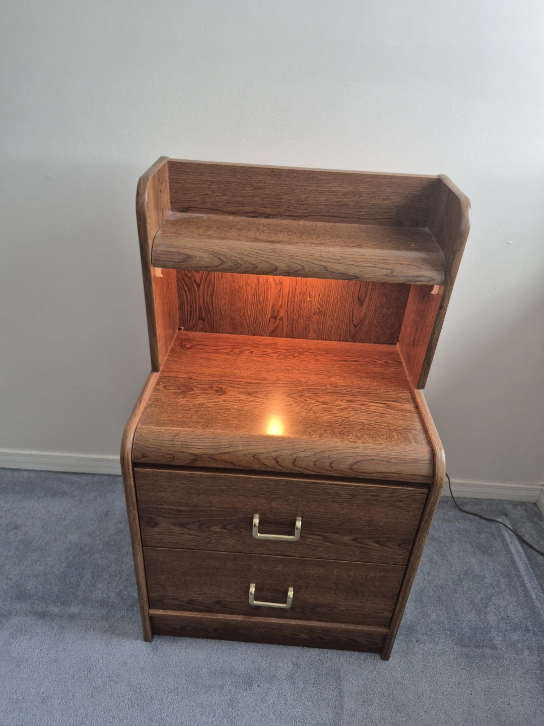 Wooden Nightstand