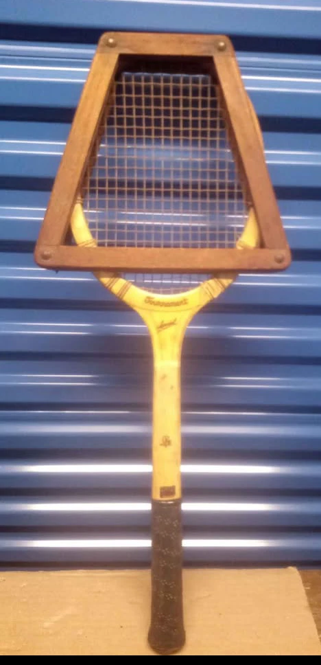 Vintage Harry C. Lee Co. Tournament Special Tennis Racquet 🥕 - photo 2