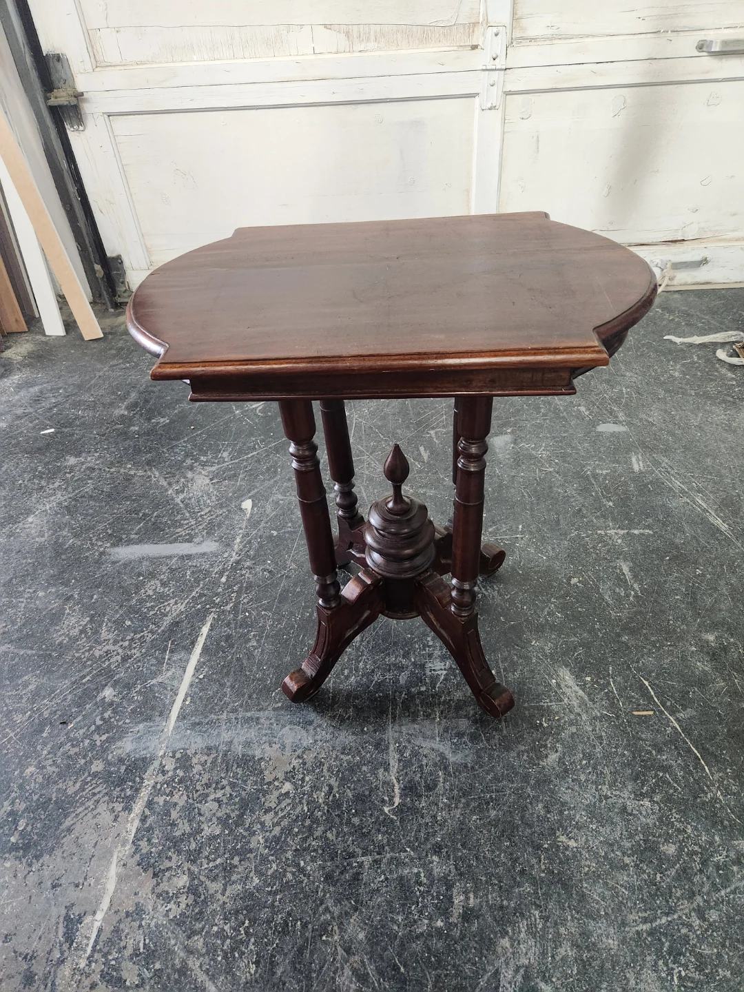 Vintage Wooden Accent Table - photo 4