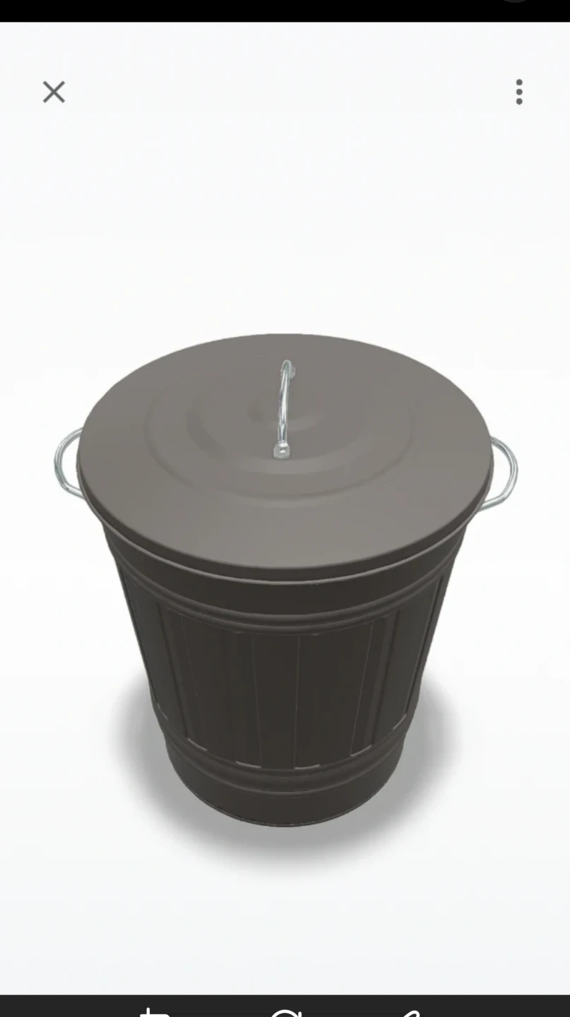 New Ikea Knodd Bin with Lid - 16L(4 gallon)