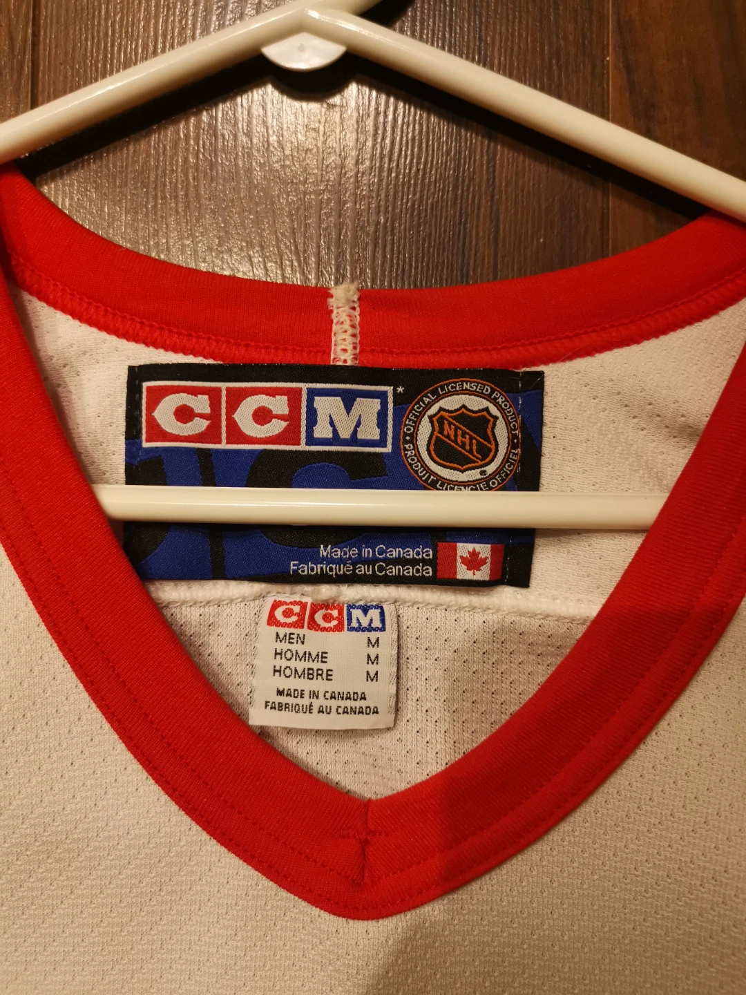 Vintage Detroit Red Wings CCM NHL hockey jersey - photo 2