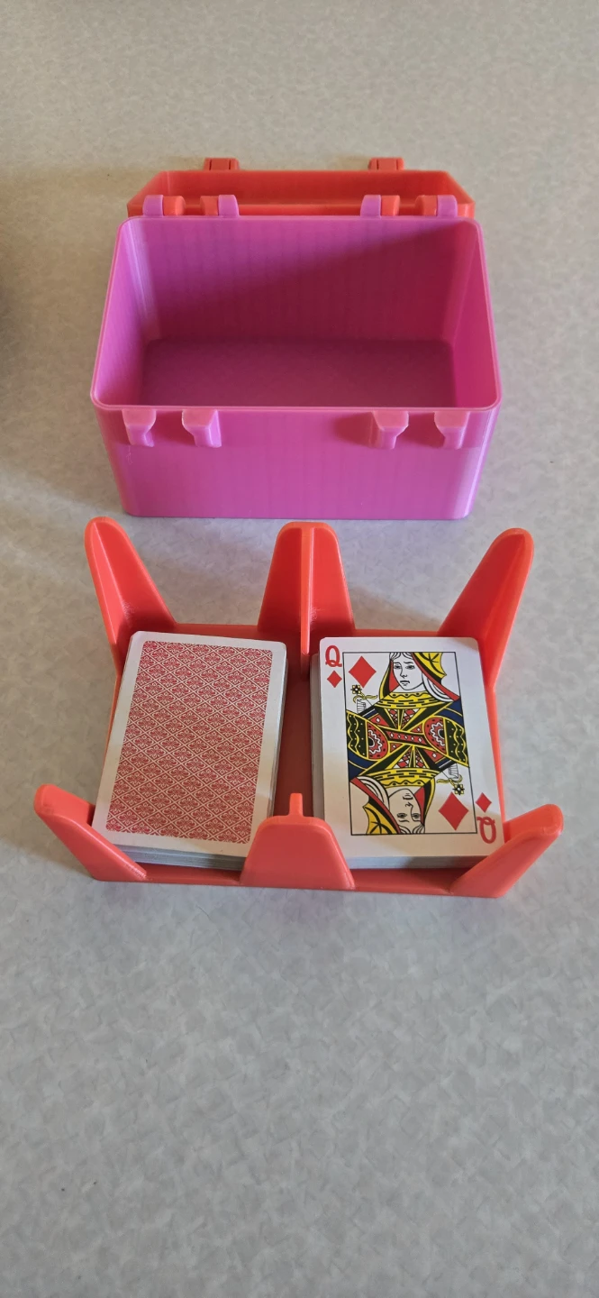 Canasta Card Game Holder Box - photo 5