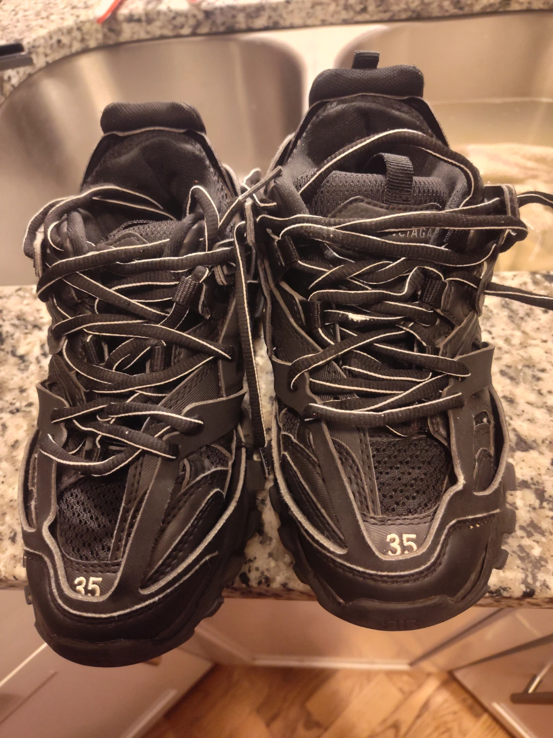 Balenciaga Track Sneakers Black Size 35 - photo 3